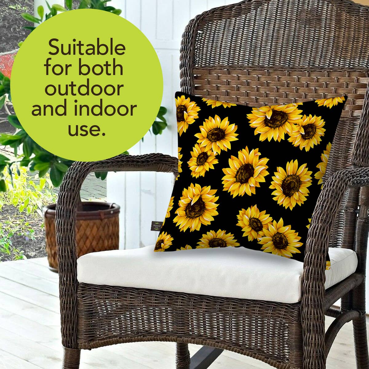 Briarwood Lane - Vente Coussin décoratif - Coussin Tournesols Intérieur/Extérieur2