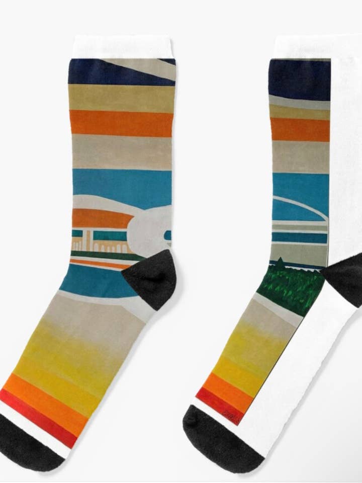 Bold Cityscapes #15 Socks Unisex for wholesale by SixThreeFouR