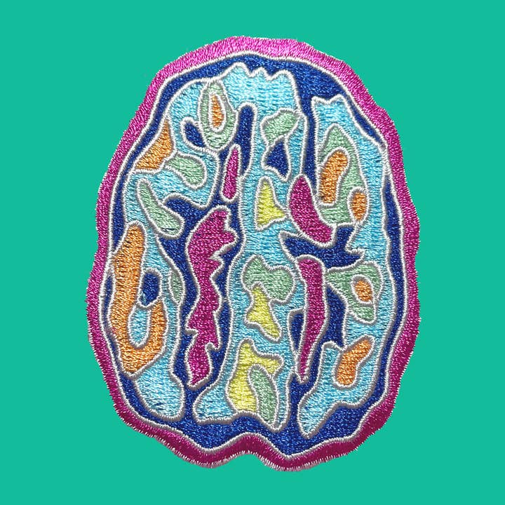 ADHD Embroidered Patches for wholesale by Neuro Blooms