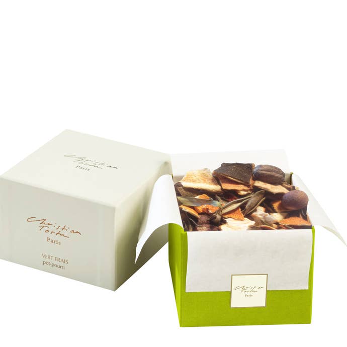 Christian Tortu | Fresh Green Pot-Pourri for wholesale by Lothantique Inc.
