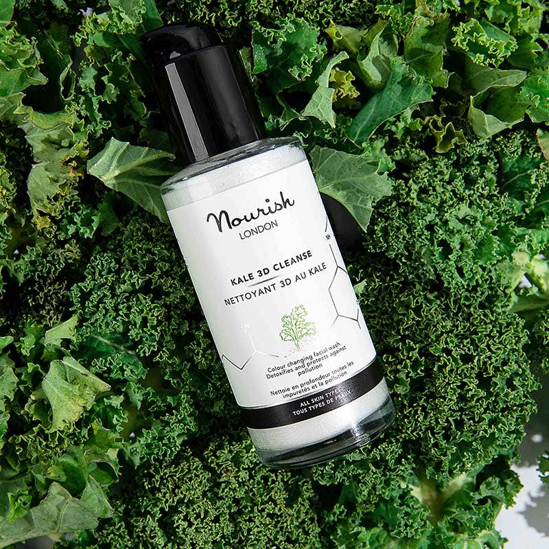 NOURISH LONDON - Wholesale Facial Cleanser - Kale 3D Cleanser2