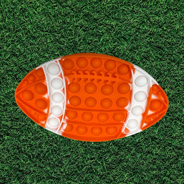 Football Popper for wholesale by Fidget Toys Plus