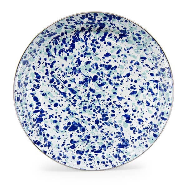 Crow Canyon Home - Venta al por mayor Bandeja de servir - Bandeja Pequeña de Remolino de Esmaltado Conejo Dorado0