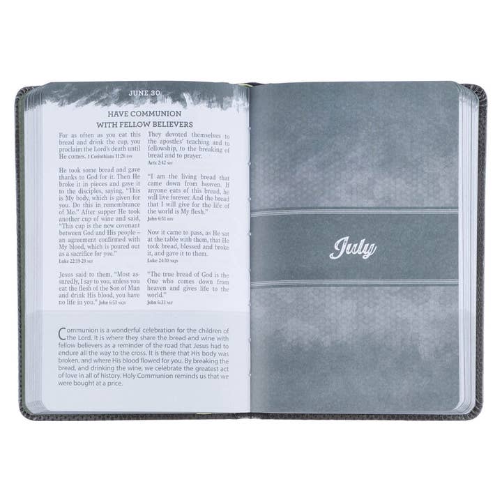 Christian Art Gifts - Vente Religion - Bible de poche dévotionnelle pour hommes en similicuir5