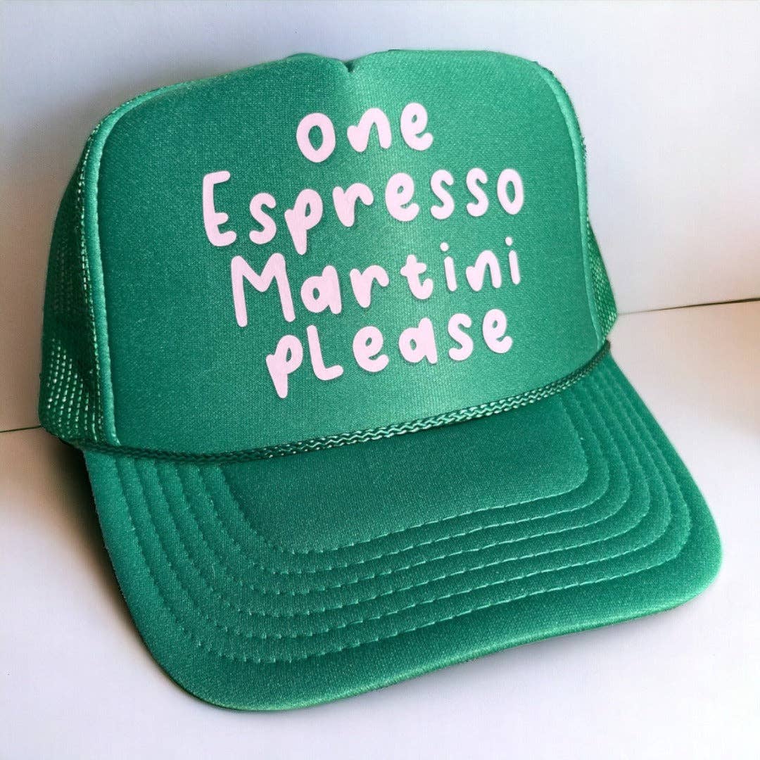 Happi Style - Wholesale Trucker Hat - Women's - Espresso Martini Trucker Hat | Kelly2