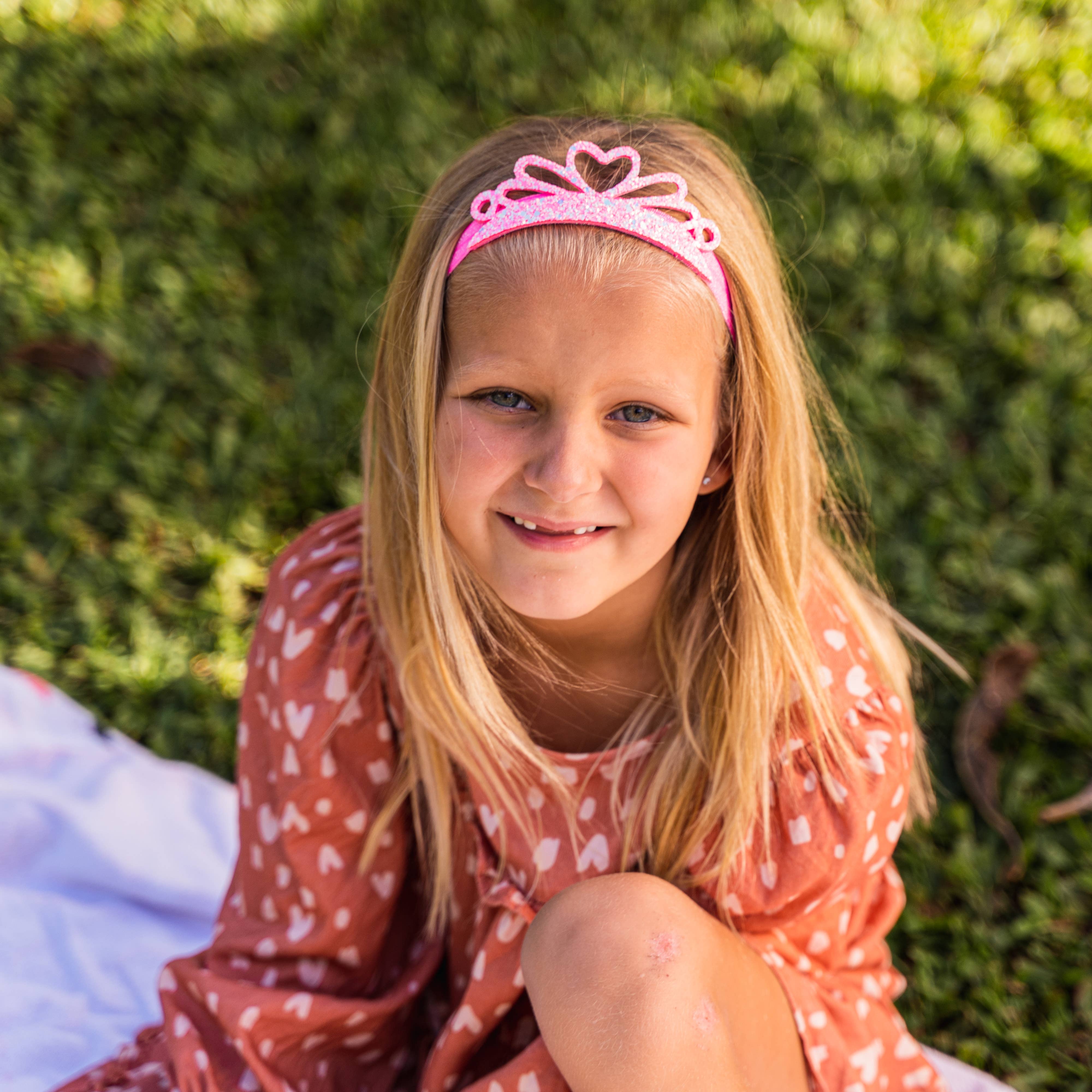 Frog Sac - Wholesale Tiara - Kids - Stretch Glitter Princess Tiara Headbands2