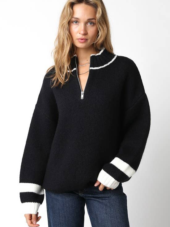 Audrey Tröja för wholesale av Olivaceous