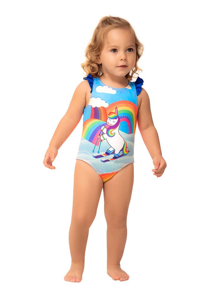 Sunsuit / Swimsuit
with Snap Buttons at the Crotch414 for wholesale by Color Fingers
