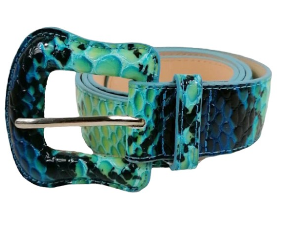 JIJOU CAPRI – wholesale Belt – Women's – ITBS  Italian Printed Snake Leather Belt JIJOU CAPRI 3