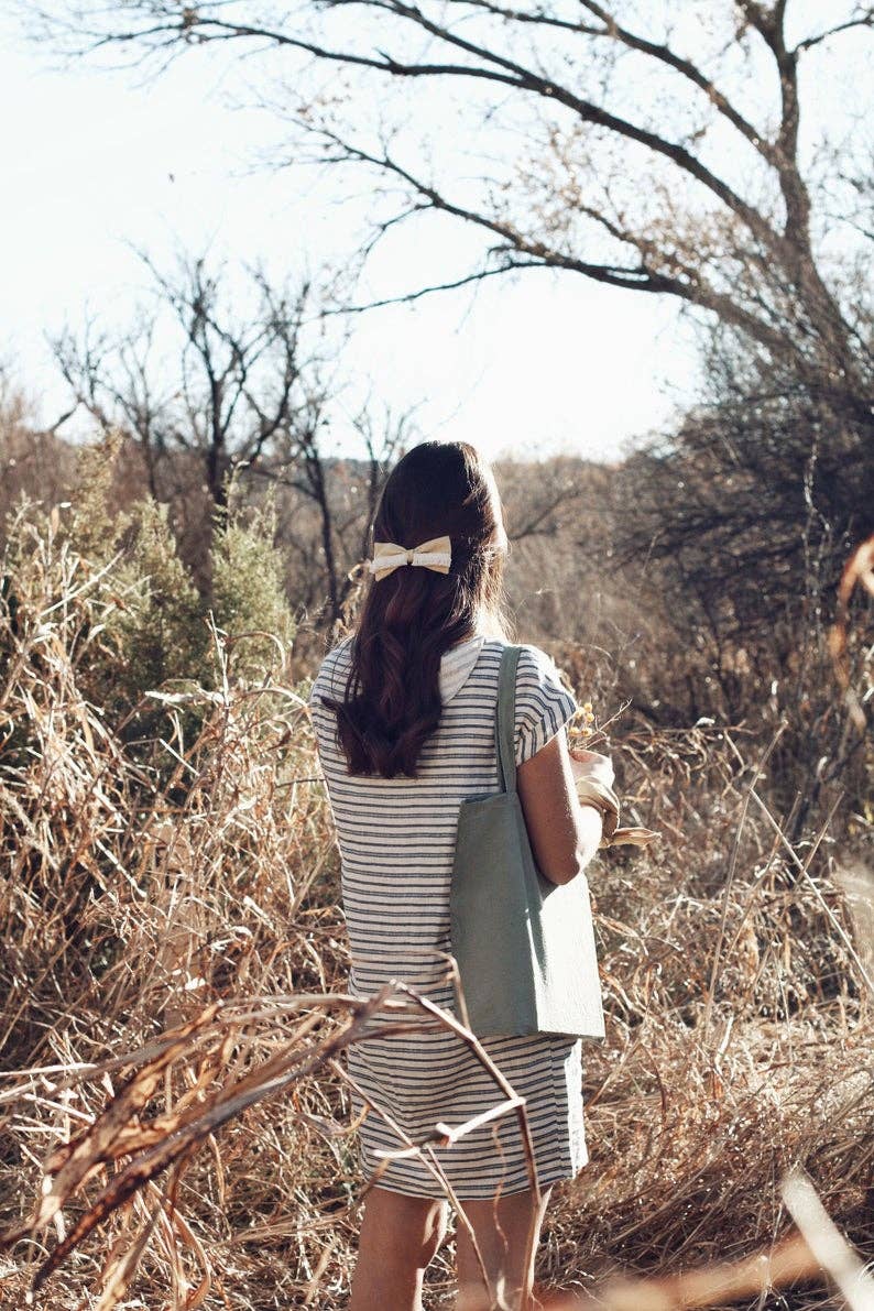 Eloise et moi – wholesale Bärkasse - Dam – Handfärgad bomullskanvasväska11