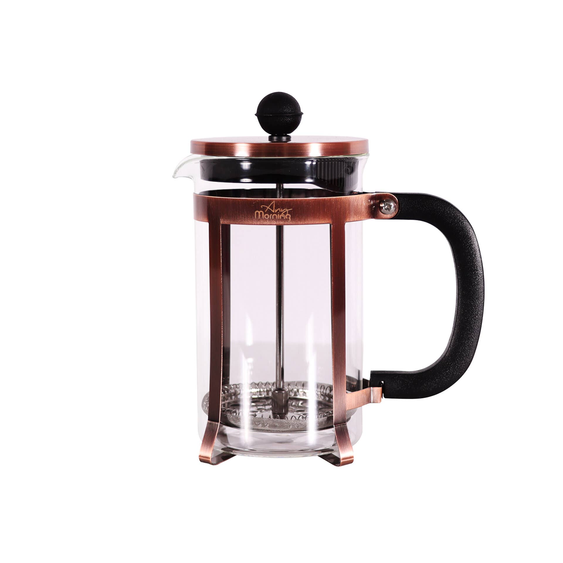 Biggbrands – wholesale French press – Any Morning French Press Coffee & Tea Maker 20 Oz (Copper)1
