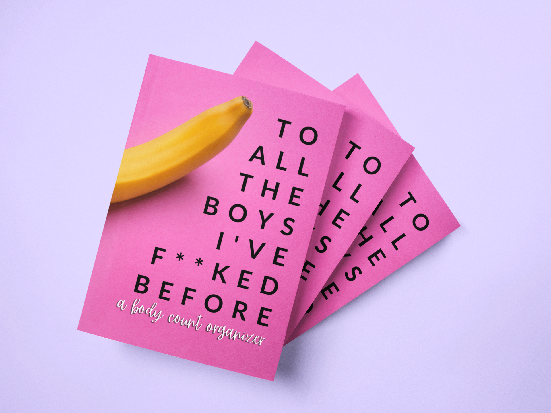 That’s So Andrew - Wholesale Journal/Diary - To All The Boys - Sex Diary (TikTok viral)3