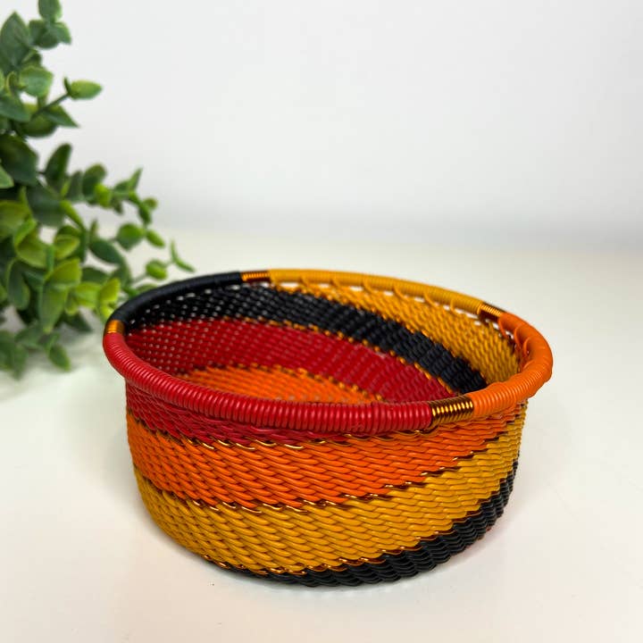 Eve & Nico Gifts & Home Decor - Wholesale Decorative plate/dish/bowl - Tuna Tin - African Fire1