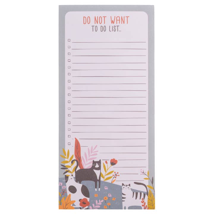 Karma - Wholesale Notepad - Long Magnetic Notepad