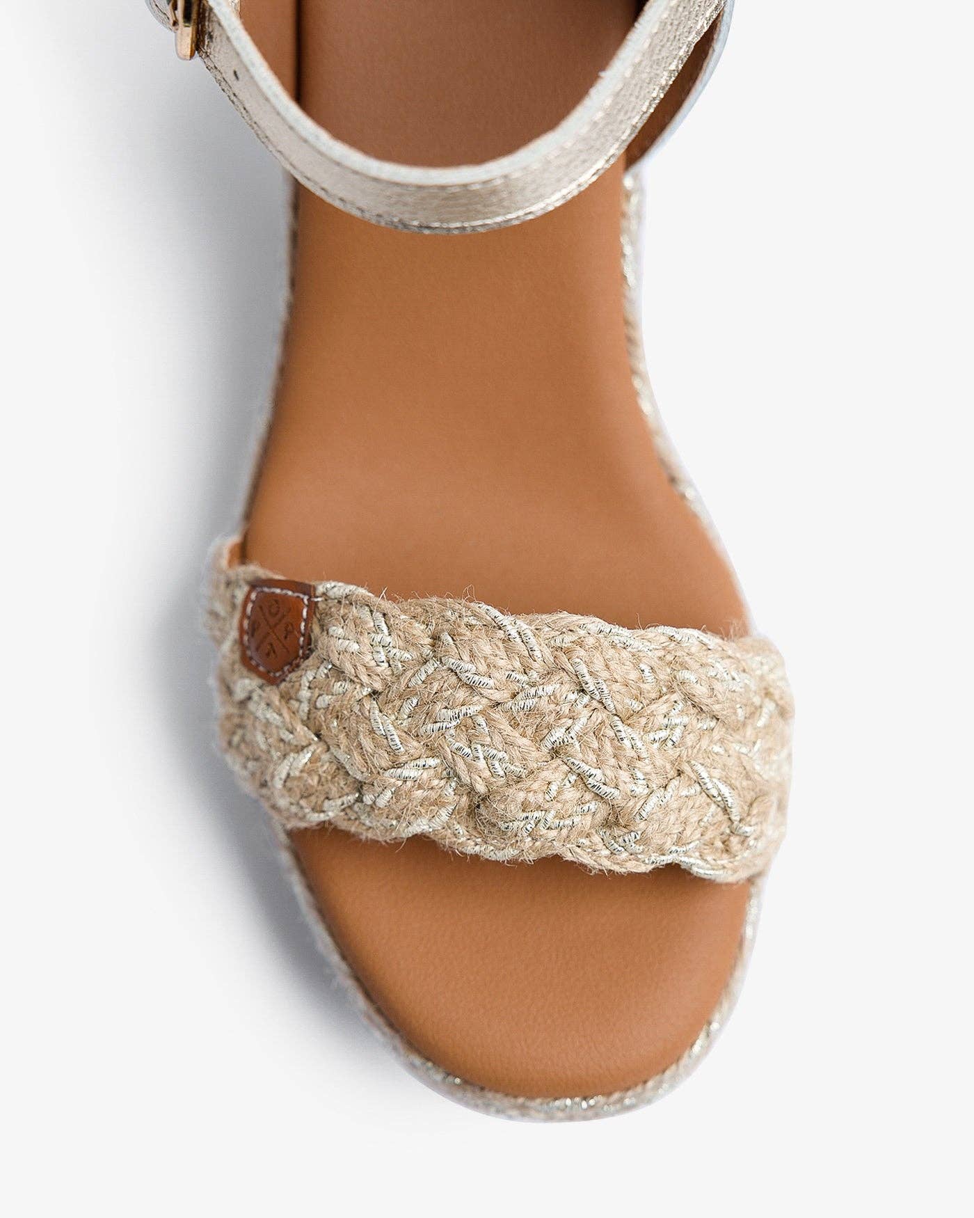 POPA - Wholesale Platform Heels - Women's - Nerina Amura Gold Jute Sandal7