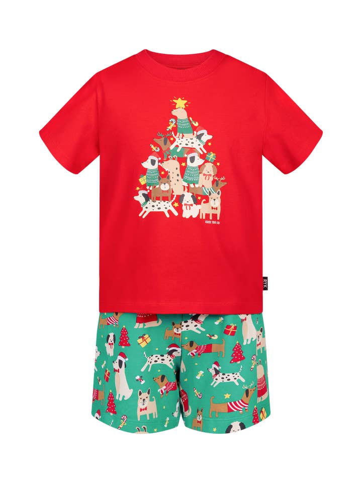 Holly Pooch FLEAS NAVIDAD PJ SLEEP SET for wholesale on Faire3