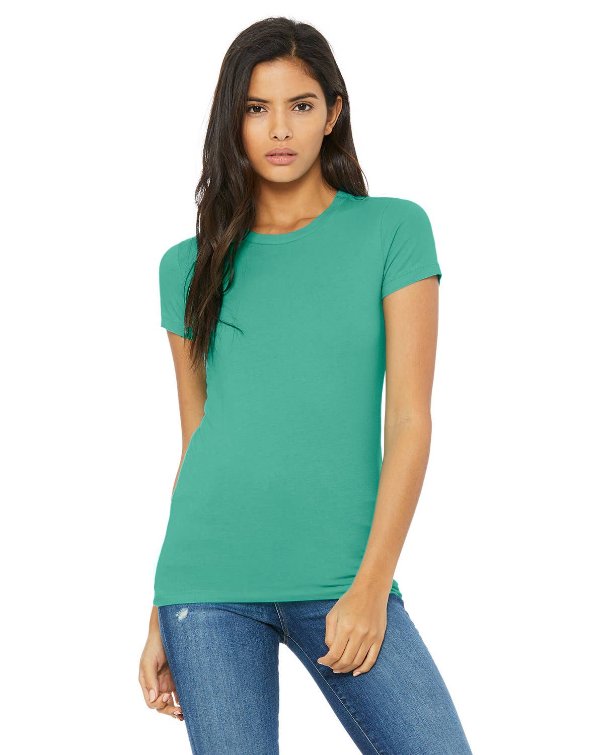 Total Apparel - Wholesale T-Shirt - Women's - Bella + Canvas 6004 - Ladies' Slim Fit T-Shirt30