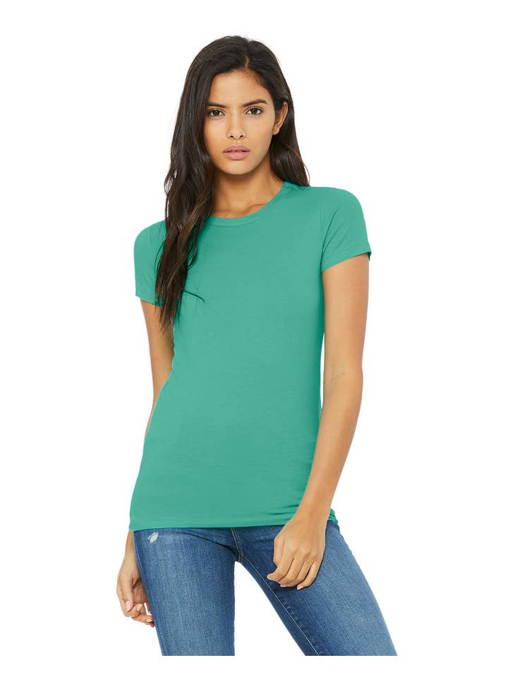 Total Apparel - Wholesale T-Shirt - Women's - Bella + Canvas 6004 - Ladies' Slim Fit T-Shirt30