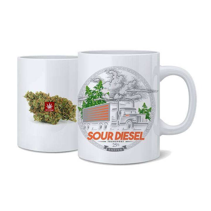 SOUR DIESEL NUG MUG for wholesale by StonerDays Apparel