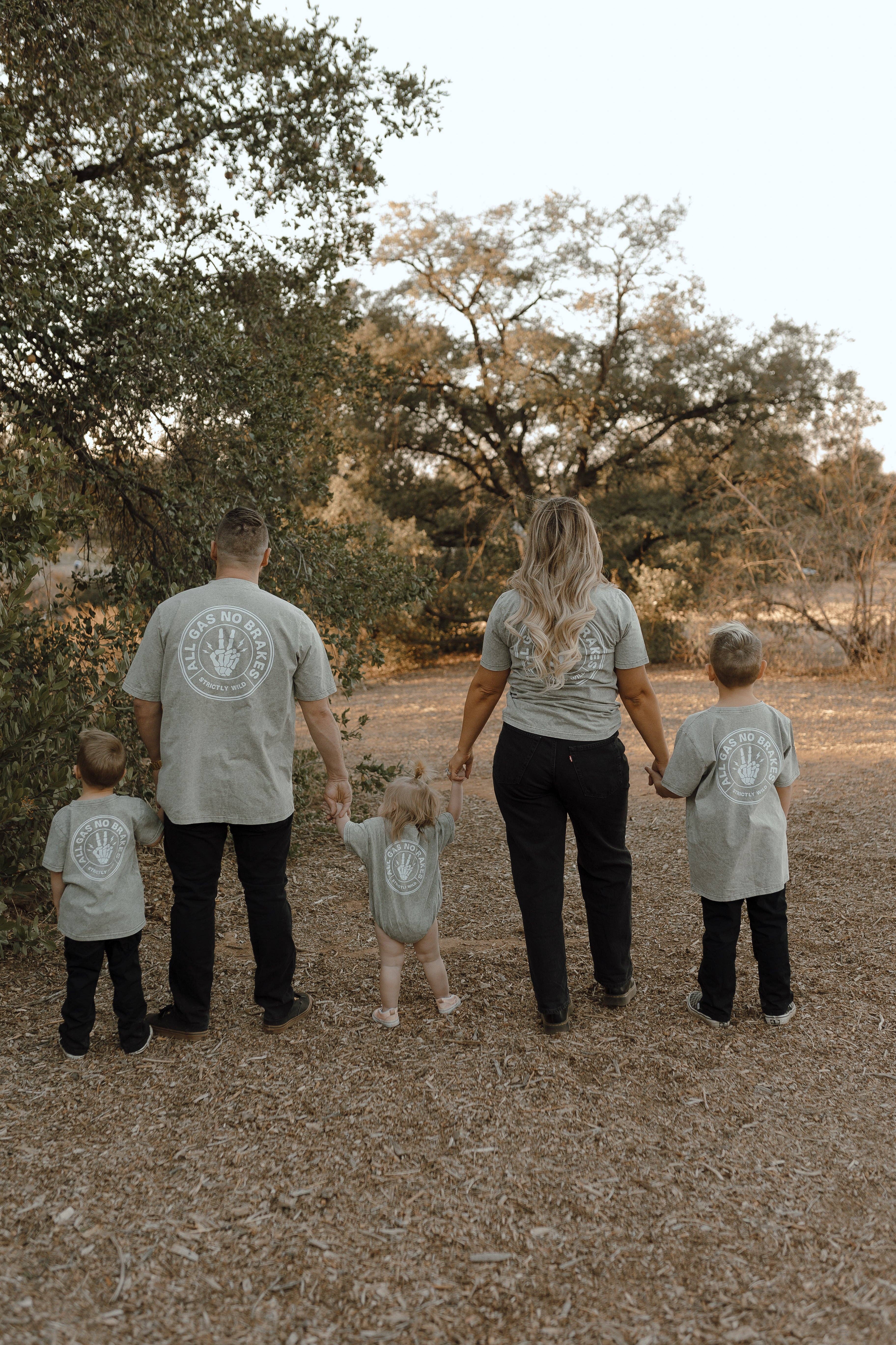 Strictly Wild - Wholesale Screen Printed T-Shirt - Kids - All Gas No Brakes T-Shirt7