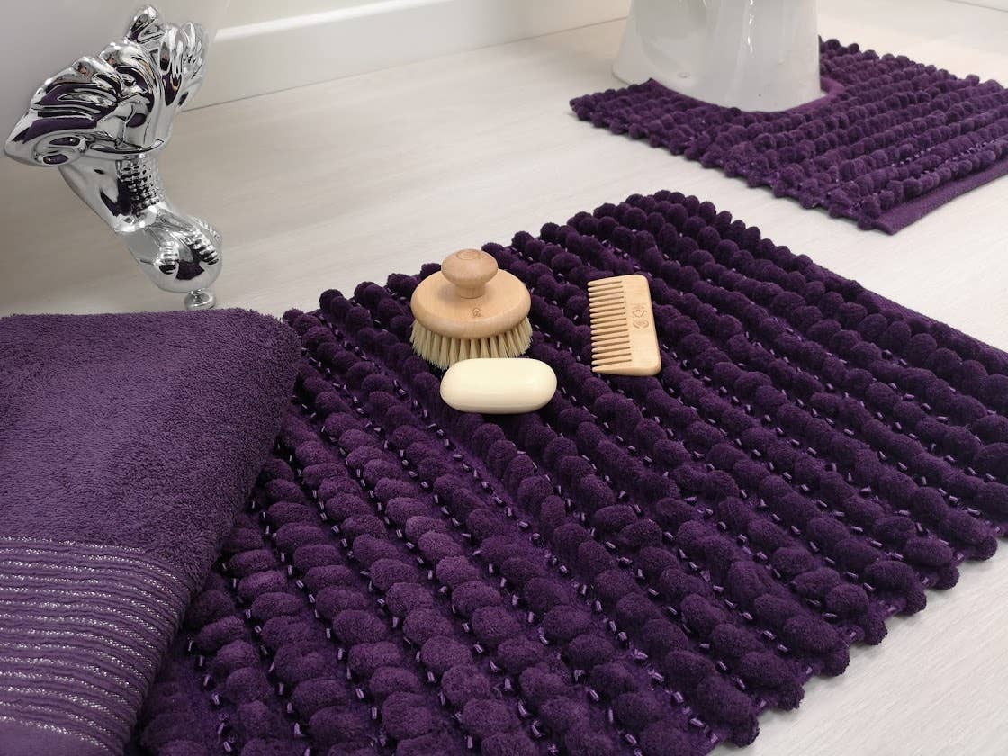 Allure Bath Fashions - Venta al por mayor Alfombrillas de baño - Alfombrilla de baño antideslizante Sparkle Bobble, supersuave y gruesa13