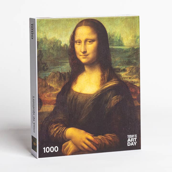 Puzzle - Leonardo da Vinci - Mona Lisa for wholesale by Today is Art Day