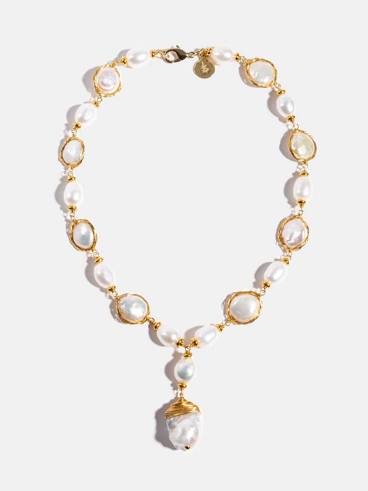 399618 - Gouden edelsteen van koninginnen ketting voor wholesale door Daniel Espinosa Jewelry