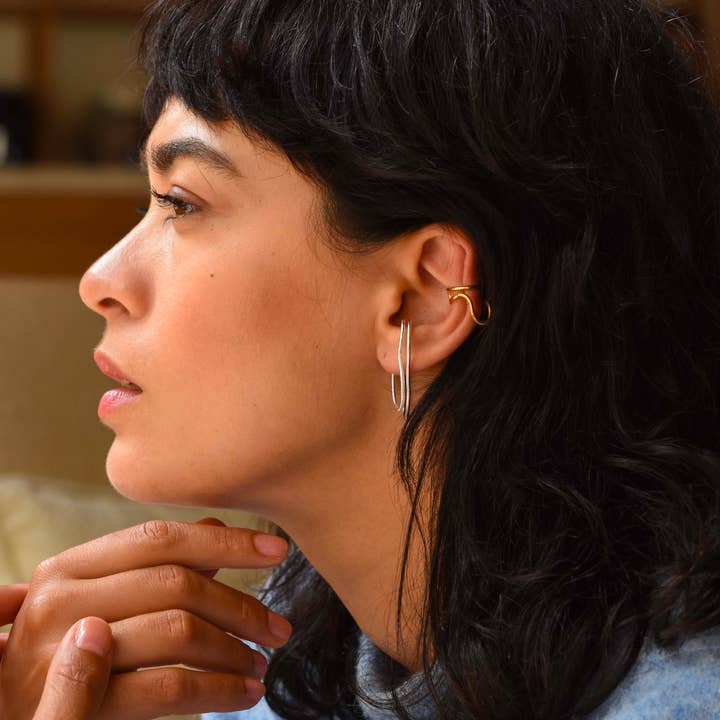 Ear-cuff Nazaré Maxi and other Purchase Wholesale ceithre. Free Returns & Net 60 Terms on Faire trending on Faire.