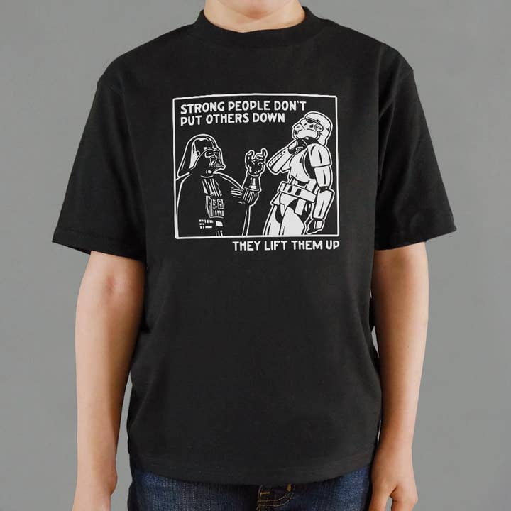 Camiseta infantil Strong People para venta al por mayor de 6DS