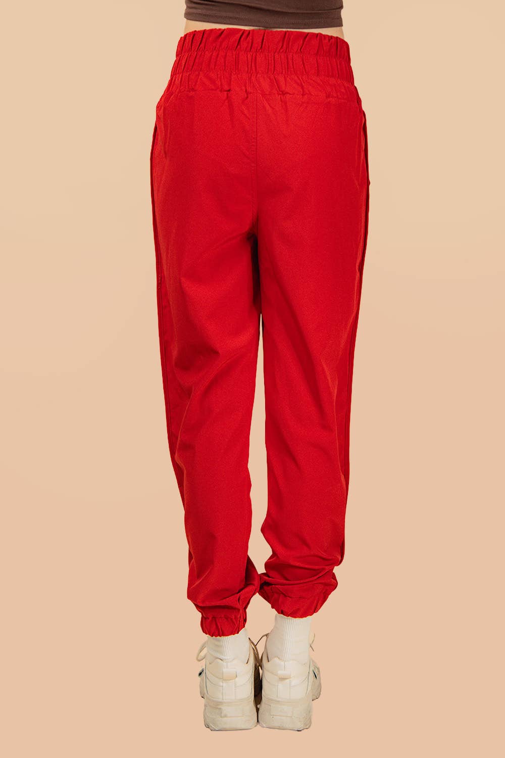 VERY J - Wholesale Athletic Sweatpants/Joggers - Women's - NP70063-Elasticized waist jogger pants11