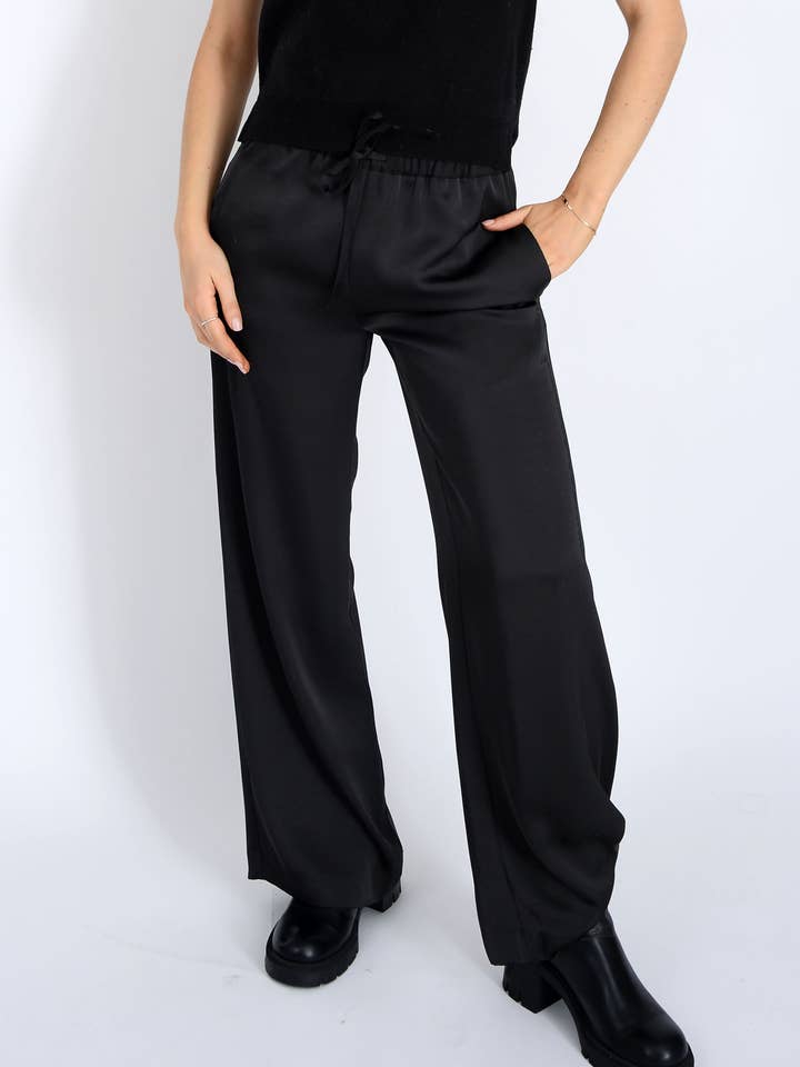 Merry Drawstring Pull On Pants #1 for wholesale by RD Style