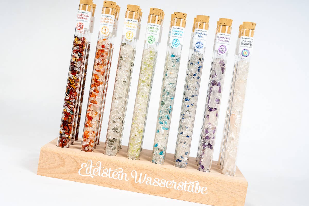 RADULY - Wholesale Spirituele steen/kristal - Chakra-waterstaaf „Solar plexus chakra, Manipura”3