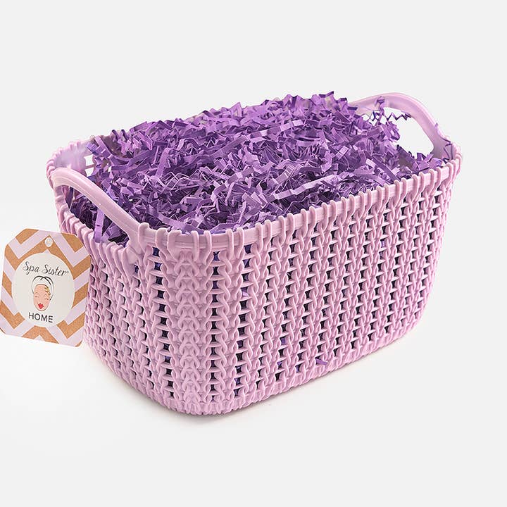 Caddy Basket - Purple (Filler Not Included) for wholesale by Bath Accessories Company