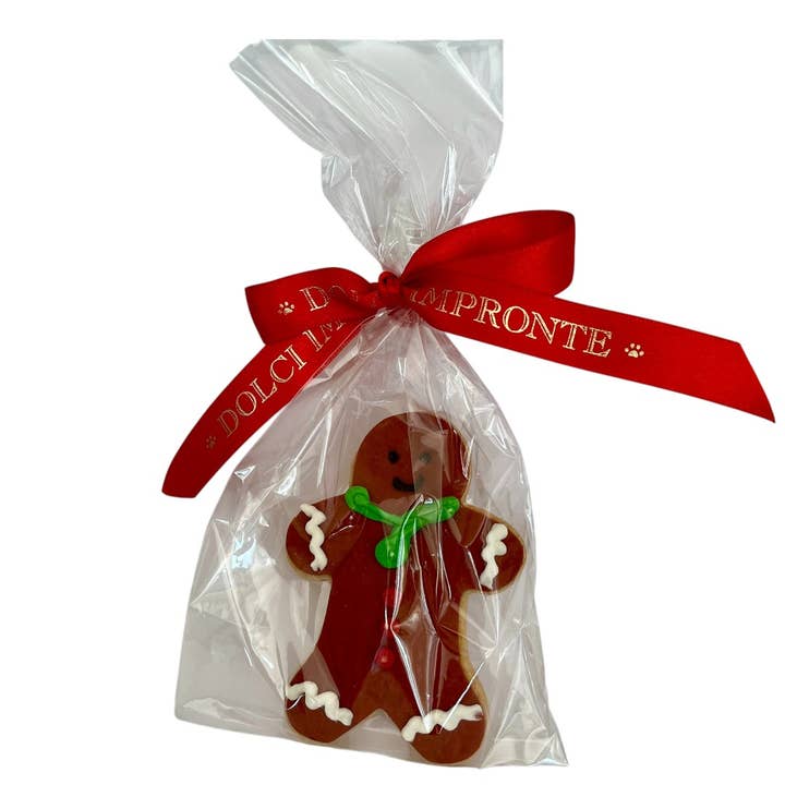 Xmas Dolci Impronte Christmas Biscuit Ginger Bag 38g for wholesale by Fifty Srl - Dolci Impronte The Italian Pet Pastry
