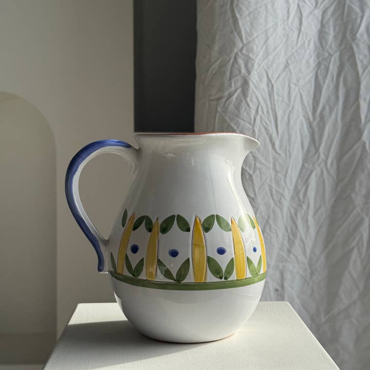 Large white terracotta carafe with frieze pattern H20 D17 and other Purchase Wholesale carafe. Free Returns & Net 60 Terms on Faire trending on Faire.