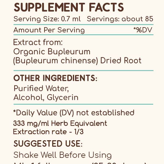 HerbEra - Wholesale Tincture - Bupleurum Tincture5