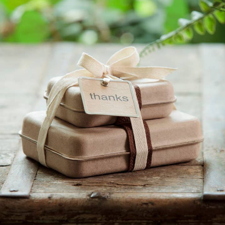 4" Clamshell Box - Eco Friendly Retail & Product Packaging for wholesale by Sustainable Packaging Industries