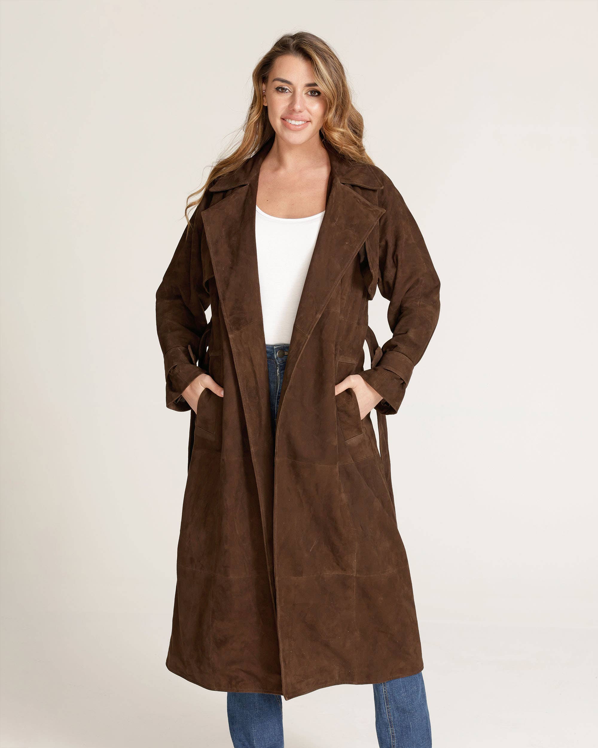 Amsterdam Heritage Leather Belts, Bags, Jackets & Apparel - Wholesale Leather Jacket - Women's - Venice | Leather Trench Coat19