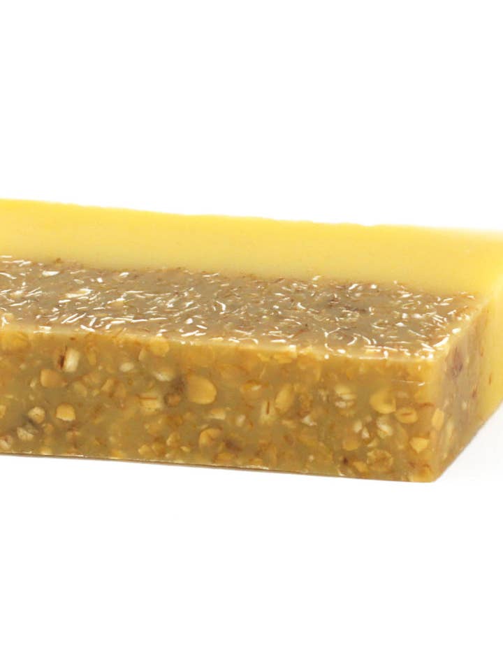 Banana & Coconut Soap Loaf for wholesale by Aromatic Journey