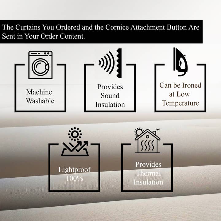 FLASHRUG LLC - Wholesale Curtain - Blackout Beige Curtain3