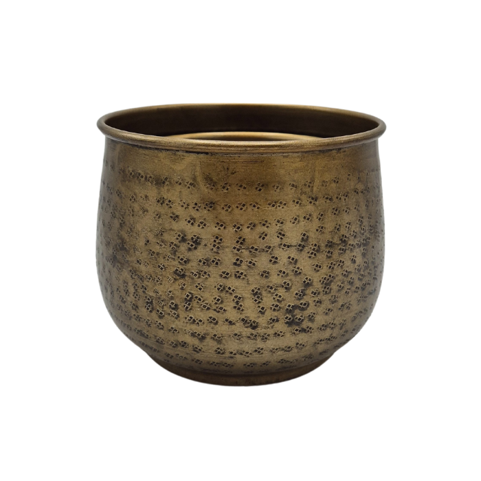 ADC Eindhoven - Wholesale Plant Pot - Planter - Set of 3 - Antique Brass Shiny2