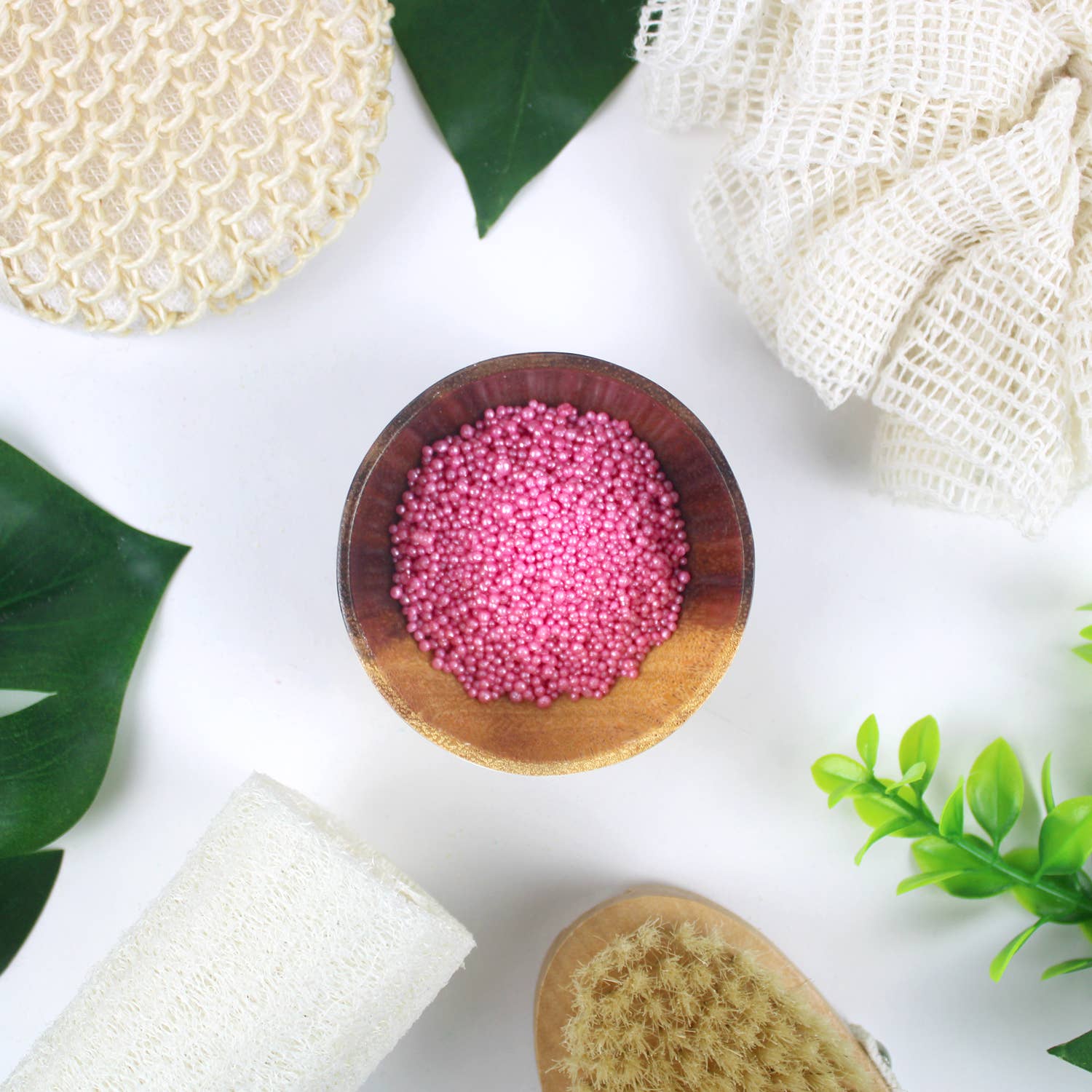 FRENCH TENDANCE – wholesale Badsalt – Tuber med badsalt 90 g – Blandade dofter Monoi, Bubblegum, Äpple, Jordgubb2