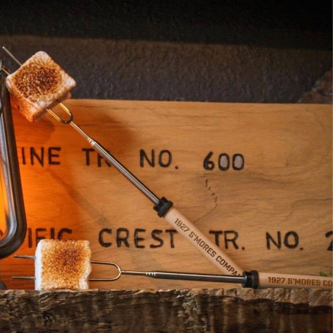 Wild Larch Creative - Wholesale Kitchen Tool/Gadget - 🔥 Personalized S'More Sticks | Marshmallow Roasting Sticks5