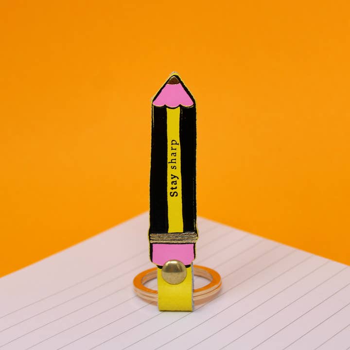 Ark Colour Design - Wholesale Keychain – Unisex - Stay Sharp Key Fob2