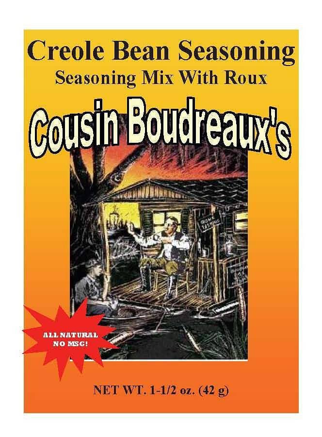 Cousin Boudreaux's Cajun Foods - Wholesale Dried Spice Mix - Cousin Boudreaux's Bean Seasoning1