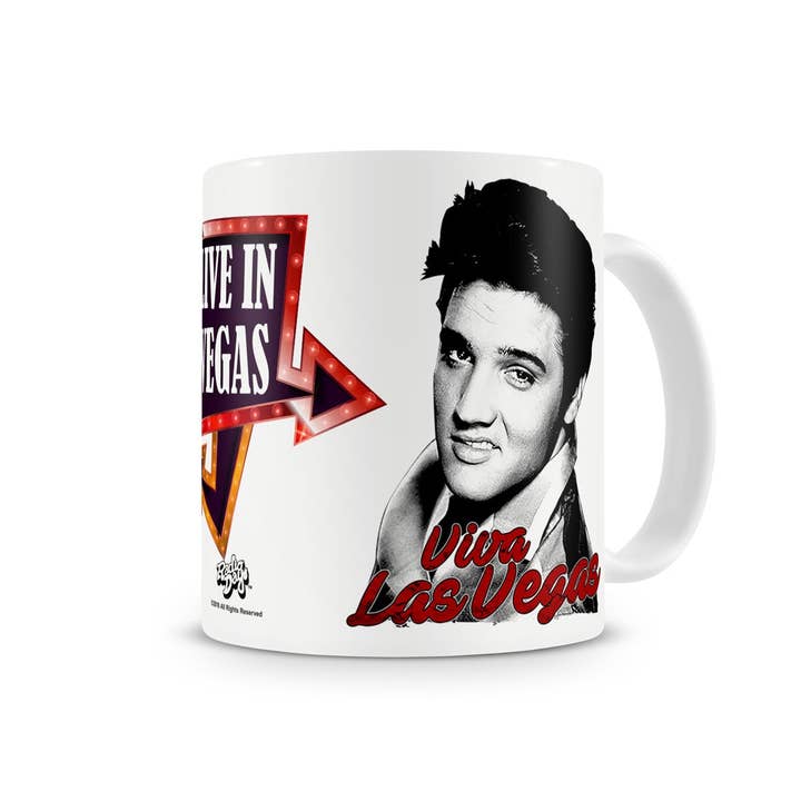 Hybris Production AB - Wholesale Coffee Mug - Elvis Presley - Live In Vegas Coffee Mug