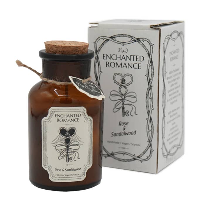 Enchanted Romance Candle for wholesale by Mad Witch Ltd