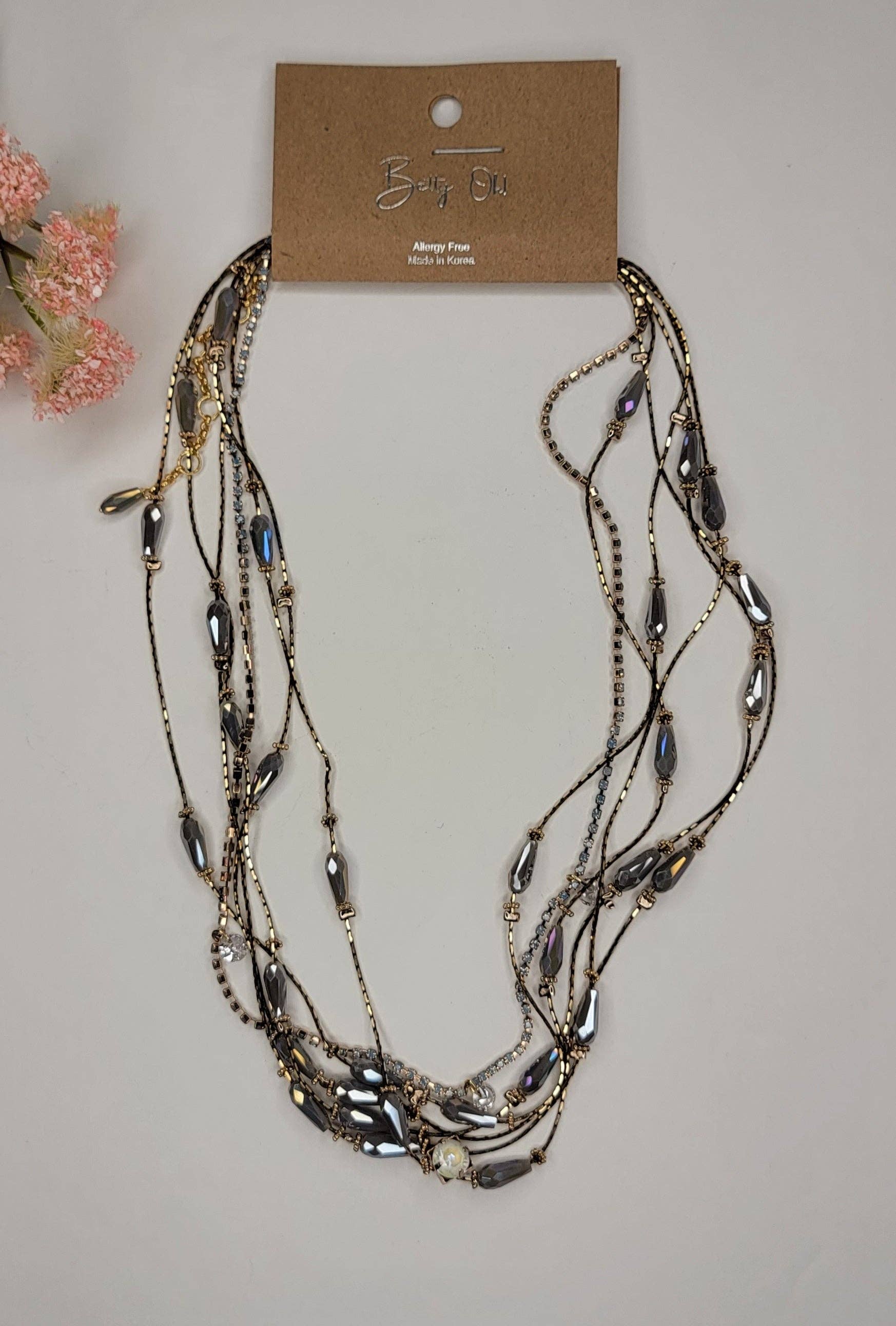 BETTYOH INC - Wholesale Beaded/Pearl Necklace - Handmade Multiple Layer Beads Necklace3