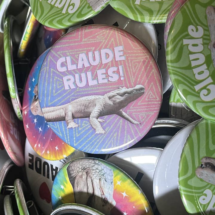 The Spooky Haus - Wholesale Lapel Pin/Button - Claude Buttons2