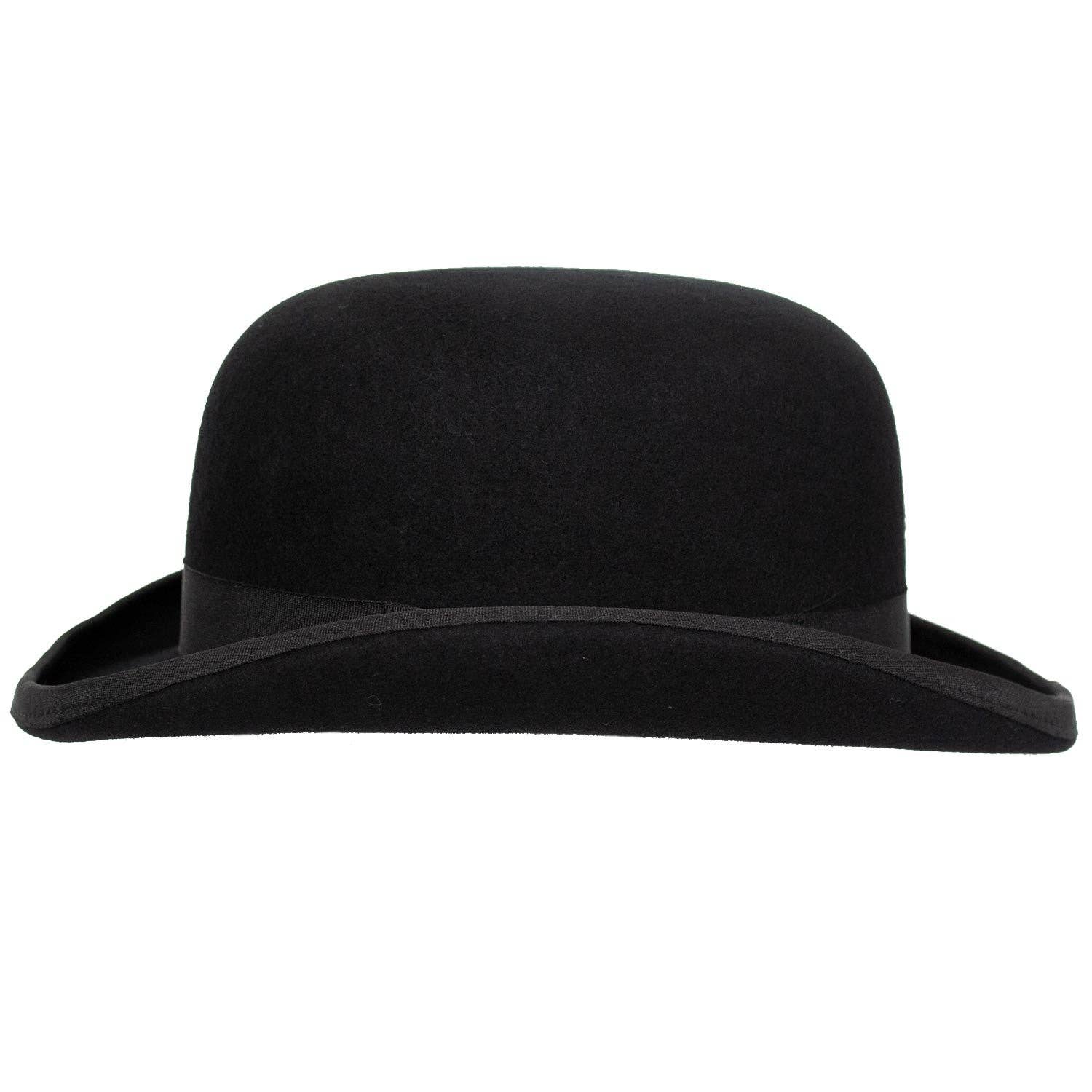 Levine Hat Company - Vente Chapeau melon – homme - Chapeau Derby en laine Fleming par 9th Street Hats2